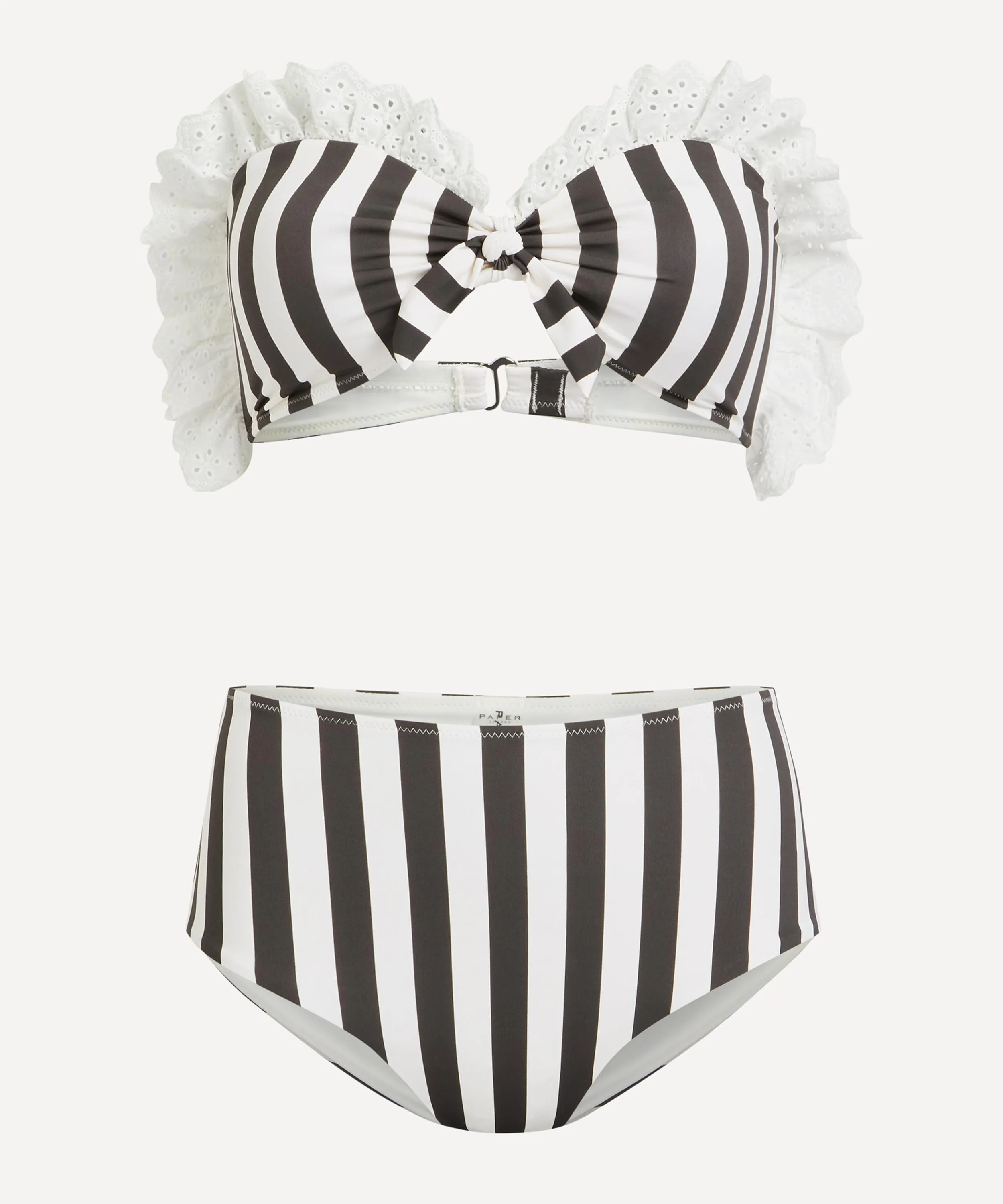 Get In Line Ruffle Bandeau Bikini