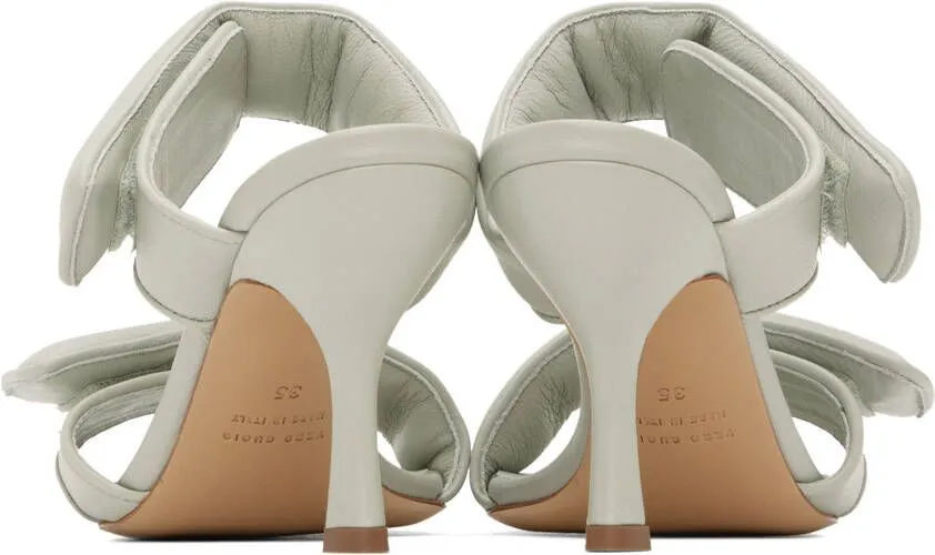 GIABORGHINI Gray Pernille Teisbaek Edition Perni 03 Heeled Sandals