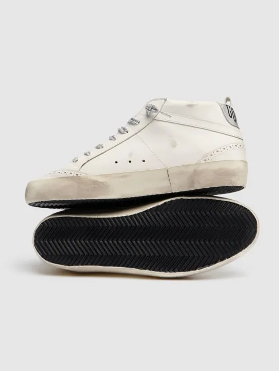 Golden Goose   20mm Mid Star leather sneakers 