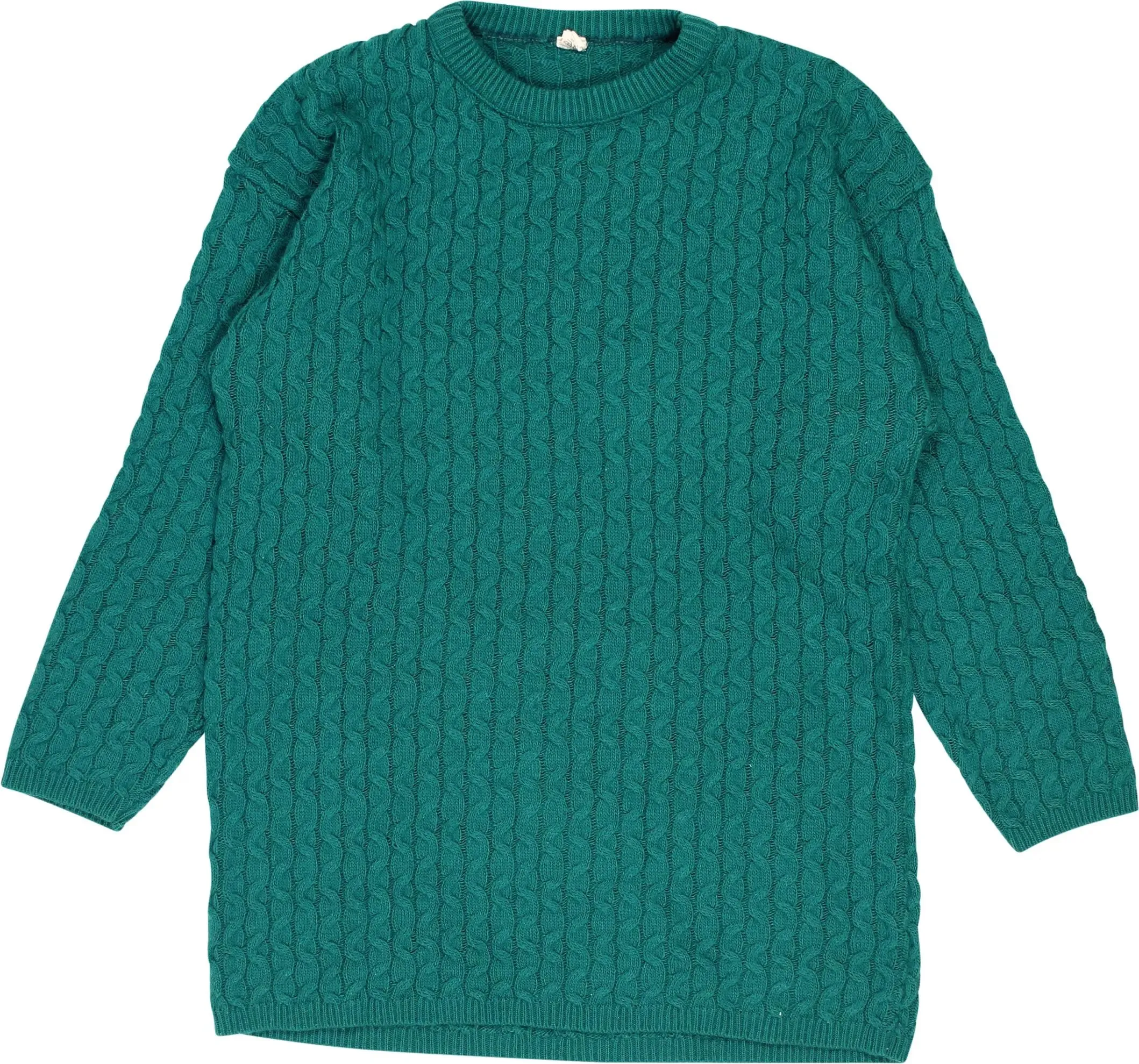 Green Cable Jumper | ThriftTale