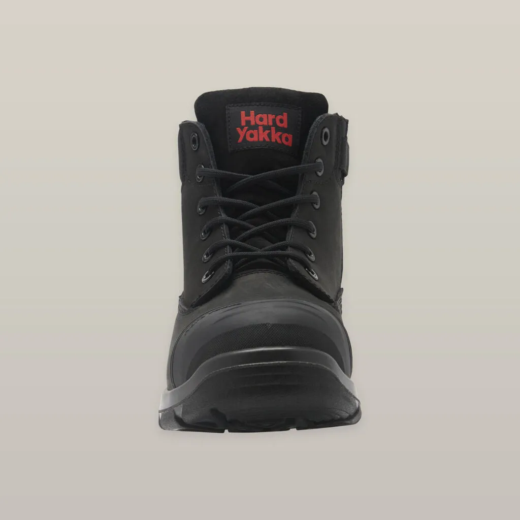 Hard Yakka Toughmaxx 6Z Steel Toe Safety Boot - Black (Y60360)-