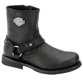 HARLEY DAVIDSON 95262 ZIP BOOT SCOUT BLACK