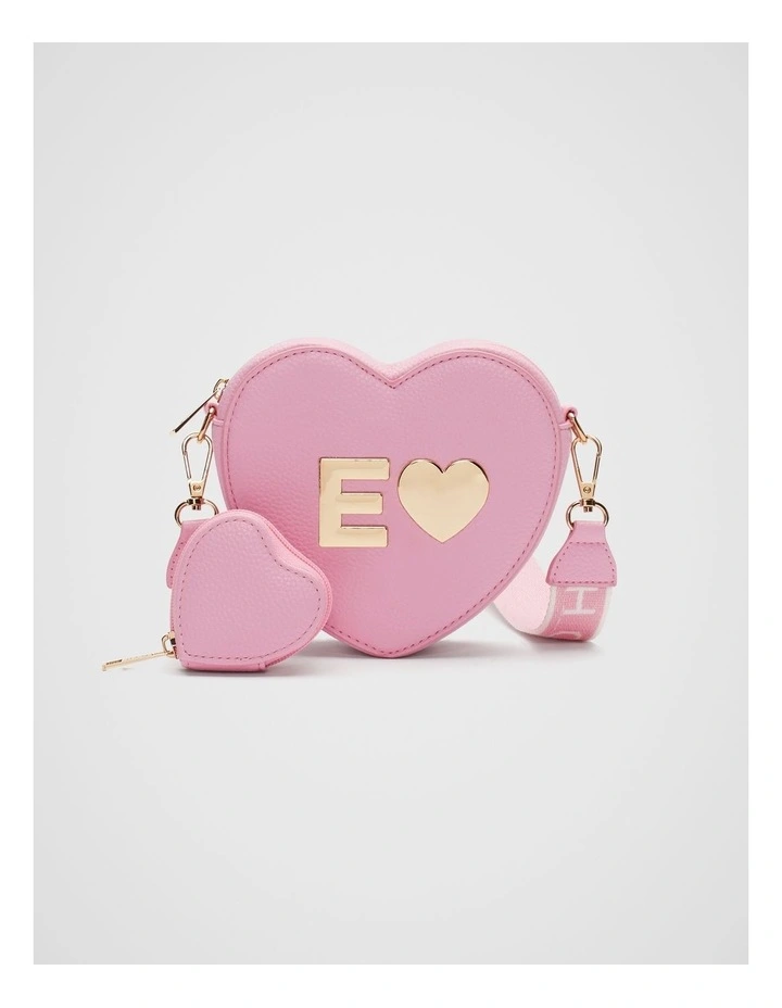 Heart Initial Bag in E