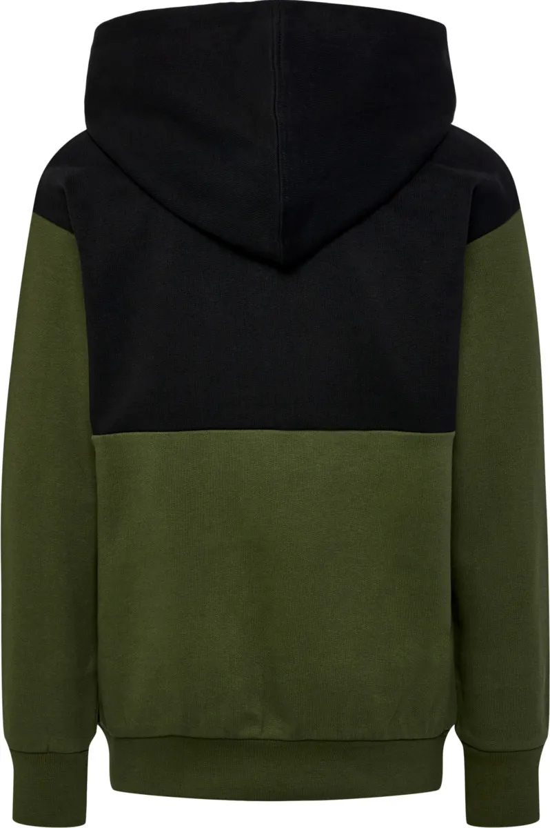 Hummel Kids' hmlMORTEN Hoodie Olive Night | Buy Hummel Kids' hmlMORTEN Hoodie Olive Night here | Outnorth