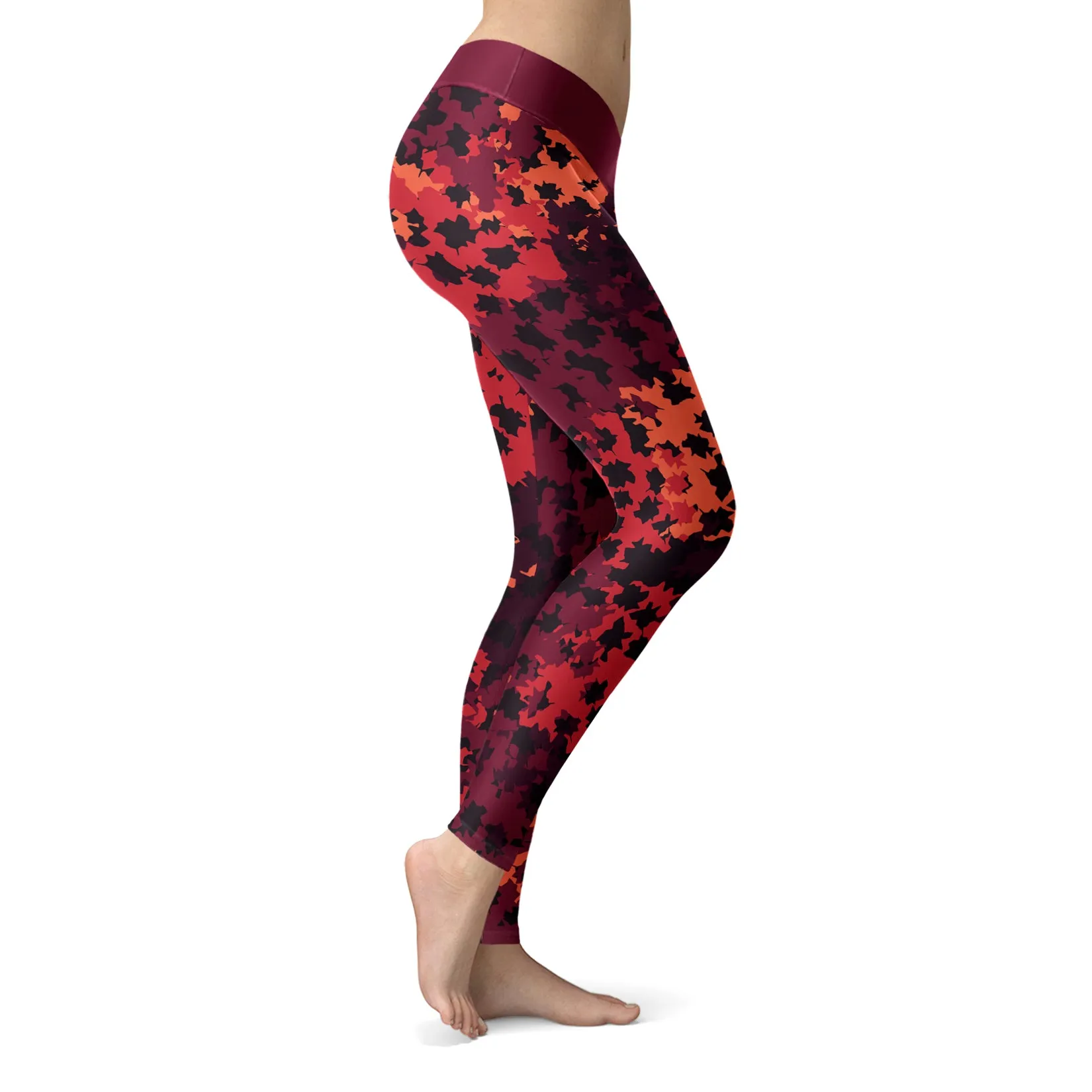 Hunting Leggings Torn Camo