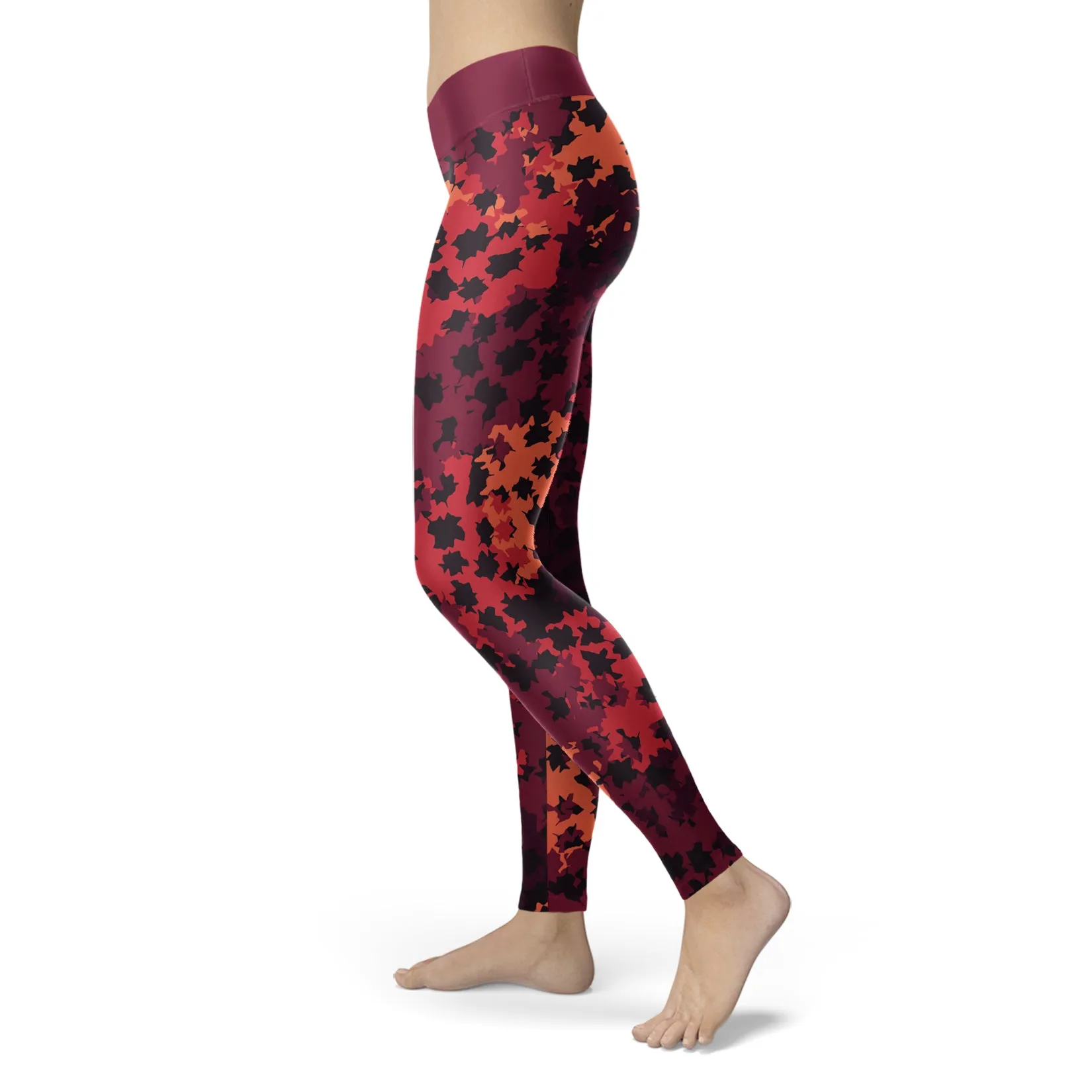 Hunting Leggings Torn Camo