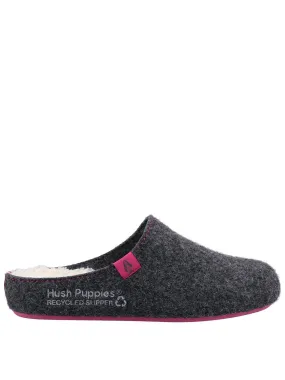 Hush Puppies Good Slipper - CharcoalGrey