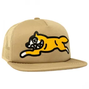 Ice Cream Puffy Snapback Hat (brown / chinchilla)