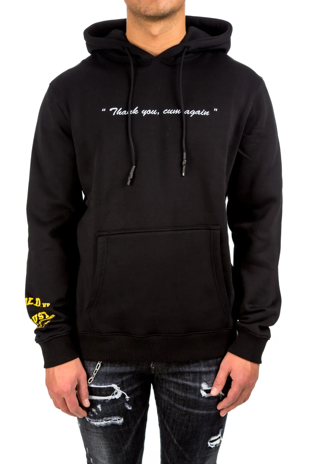 IN GOLD WE TRUST Thank You Hoodie | Credomen