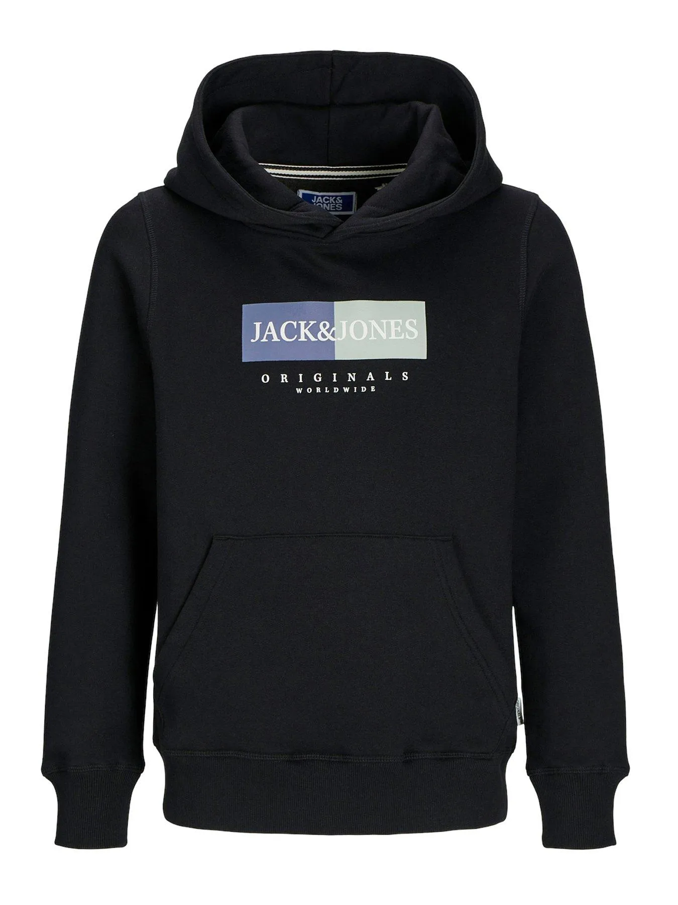 Jack & Jones Junior Boys Orfrederiksberg Box Sweat Hoodie - Sky Captain