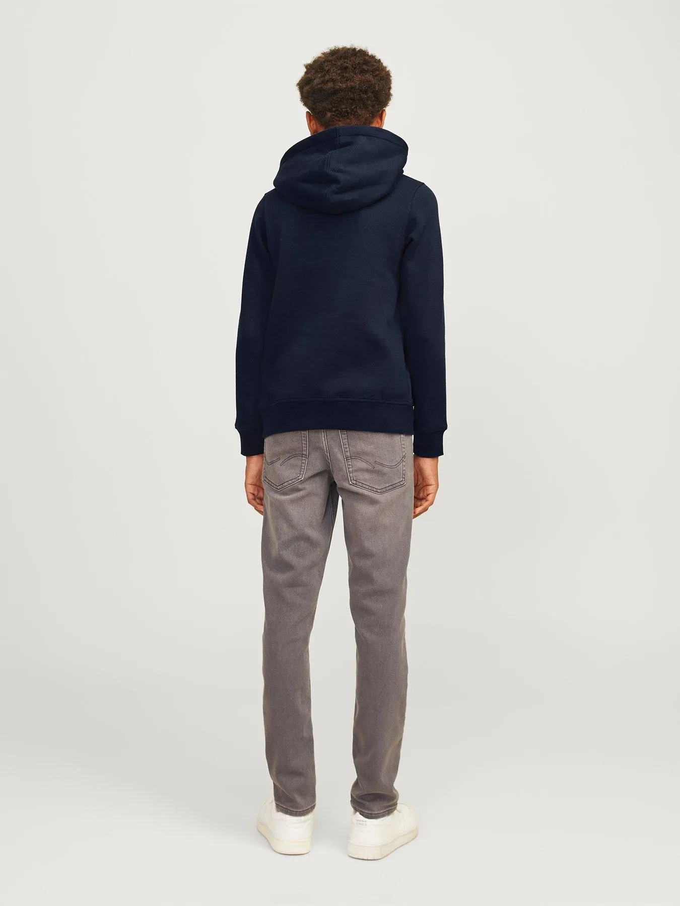 Jack & Jones Junior Boys Orfrederiksberg Box Sweat Hoodie - Sky Captain