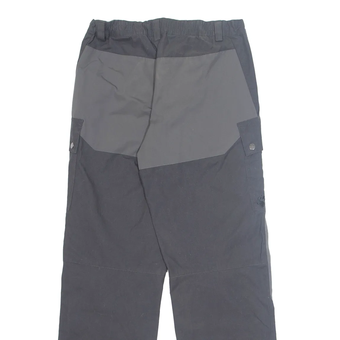 JACK WOLFSKIN Outdoor Boys Trousers Grey Regular Straight Nylon W28 L29