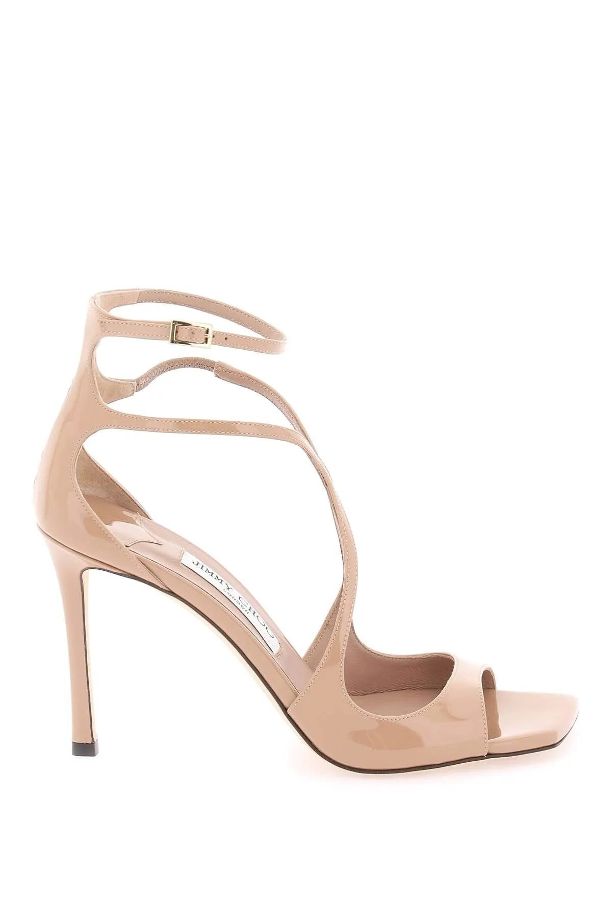 Jimmy Choo    Jimmy Choo Patent Leather Azia 95 Sandals