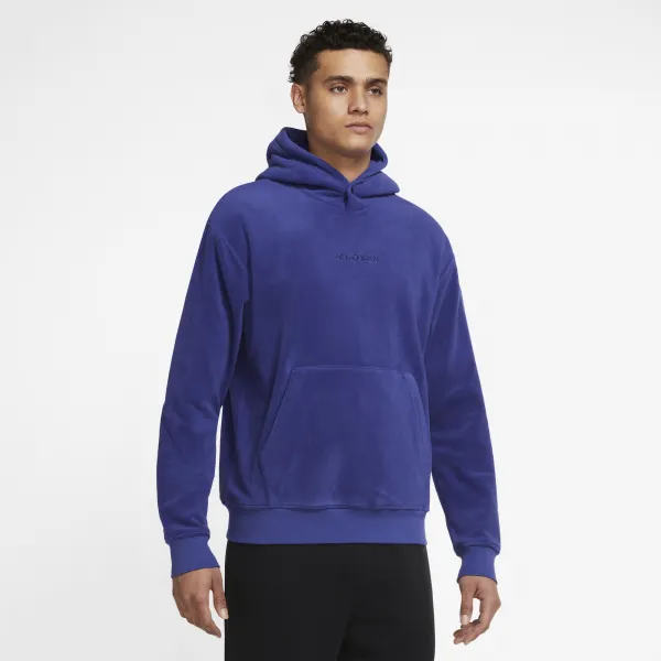 Jordan - Men - Essentials Fleece Winter Pullover - Light Concord