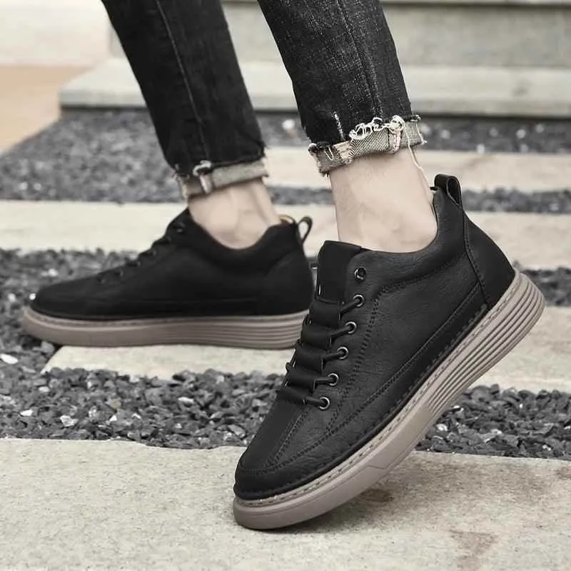 K8212989 Men's Outdoor Leather Casual Shoes Sneakers