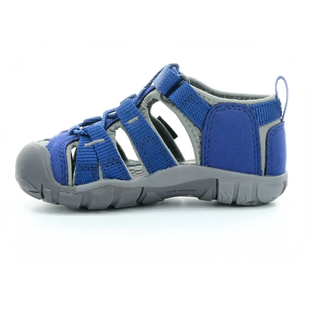 Keen Seacamp II Blue Depths/Gargoyle K (CNX) sandals