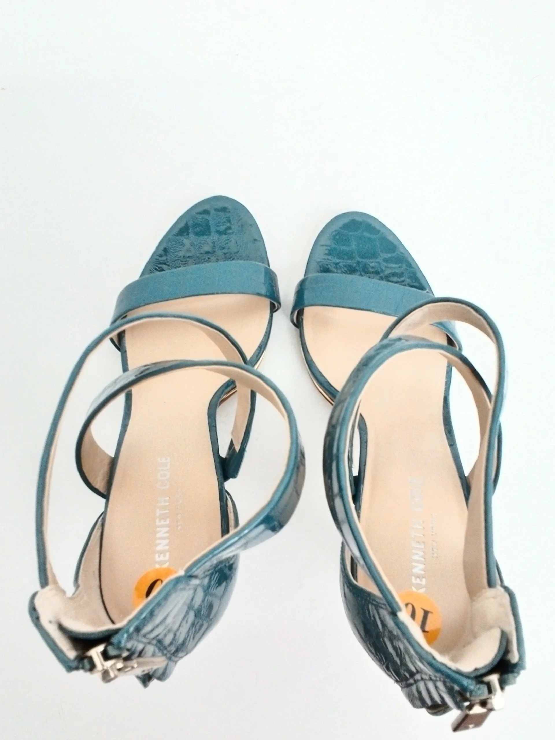 Kenneth Cole Women's Aqua Heeled Sandals Size 10 M