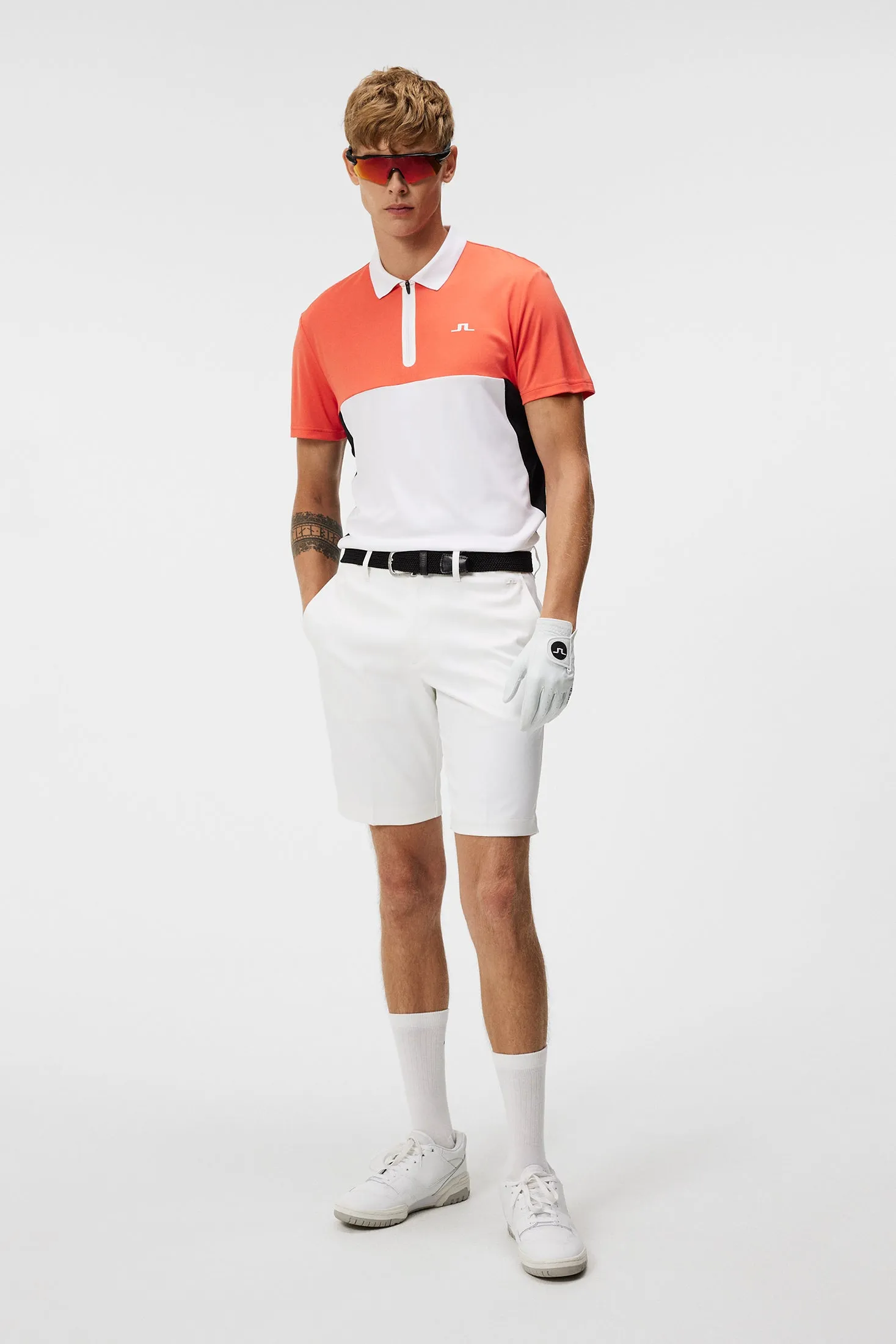 Kohen Reg Fit Polo / Hot Coral