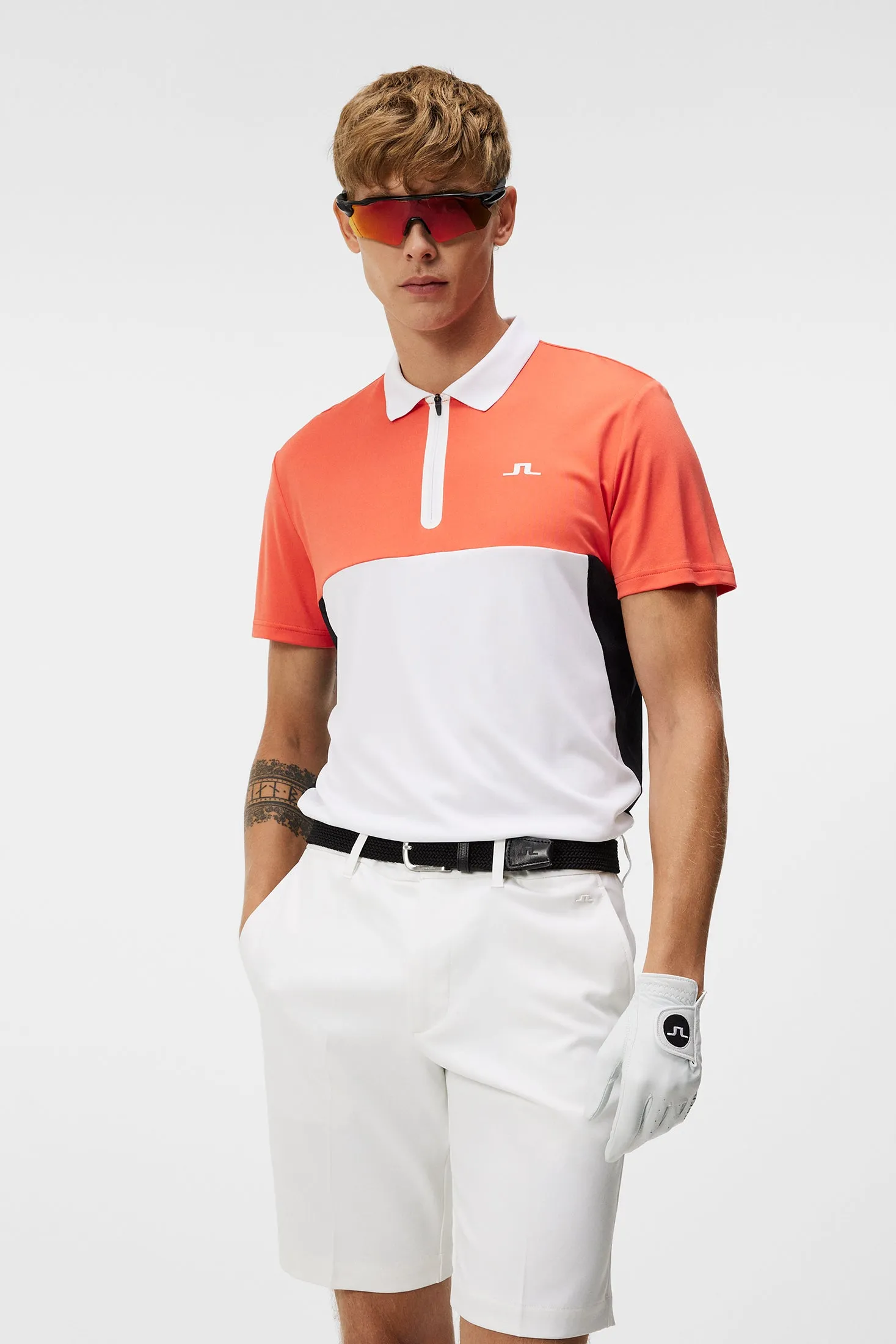 Kohen Reg Fit Polo / Hot Coral