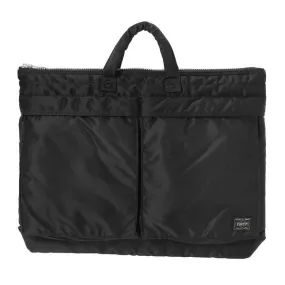 Large Tanker Short Helmet Bag  - Black