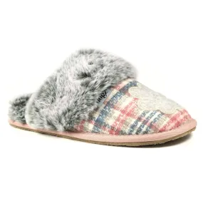 Lazy Dogz POPPY Paw Mule Slipper - Pink