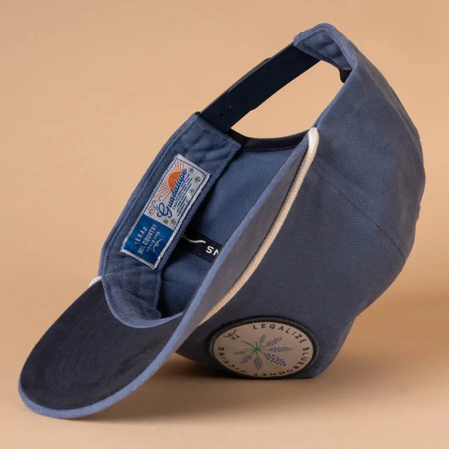 Legalize Bluebonnet Picking Hat- Blue Jean