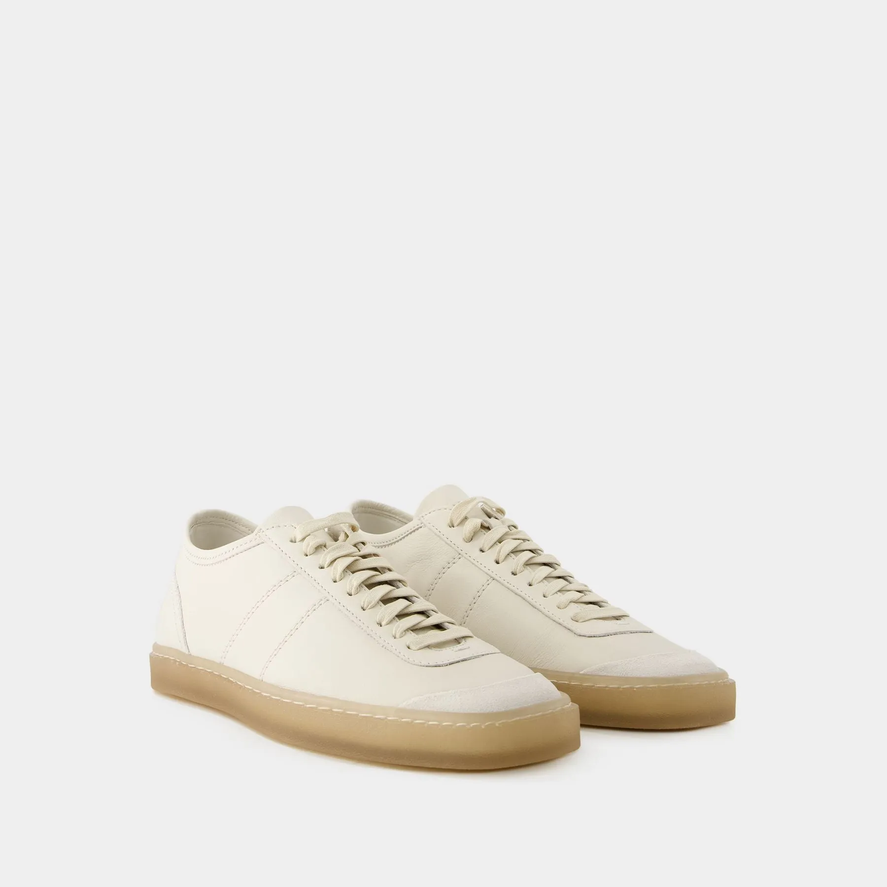 Lemaire  Linoleum Basic Sneakers - Lemaire - Leather - White Clay