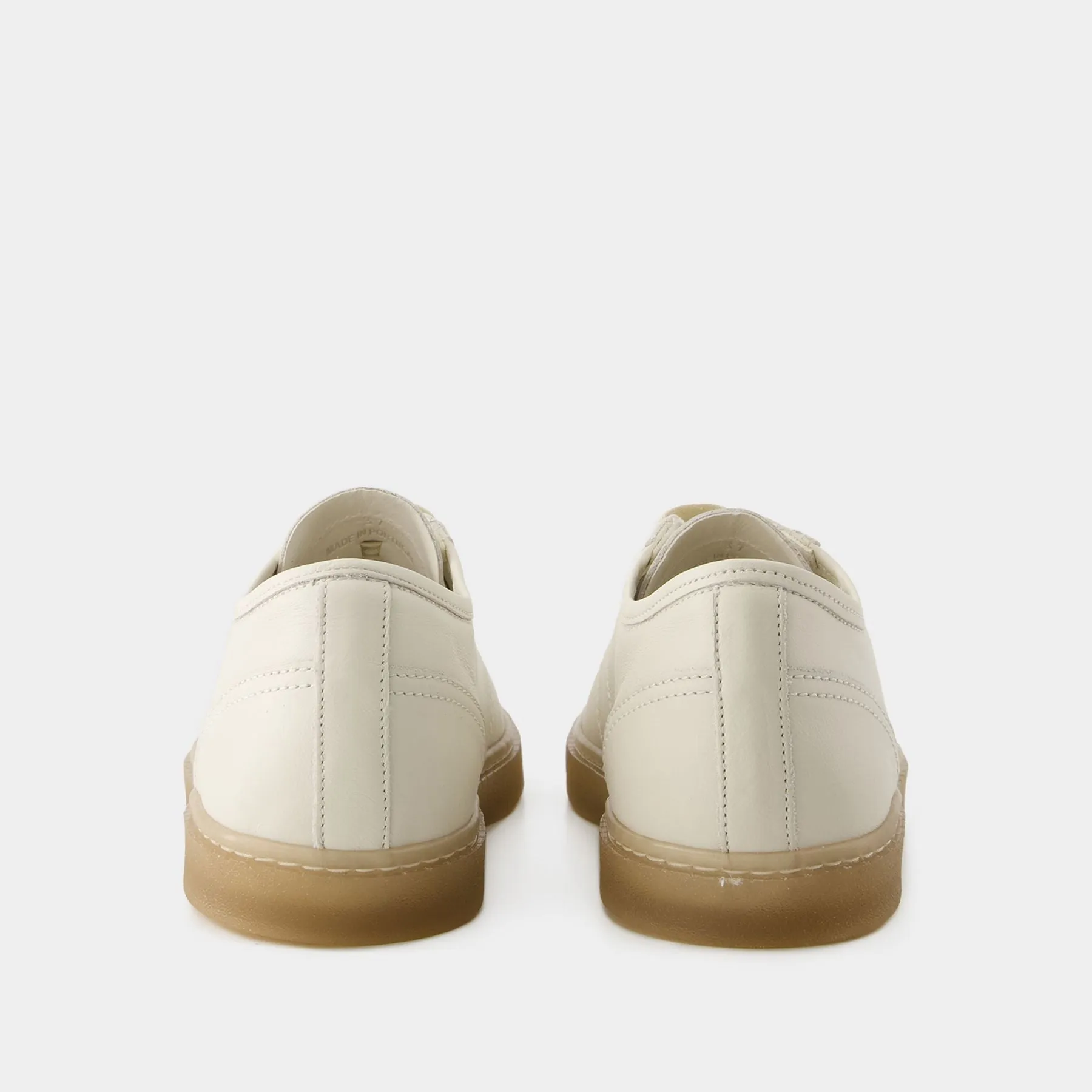 Lemaire  Linoleum Basic Sneakers - Lemaire - Leather - White Clay