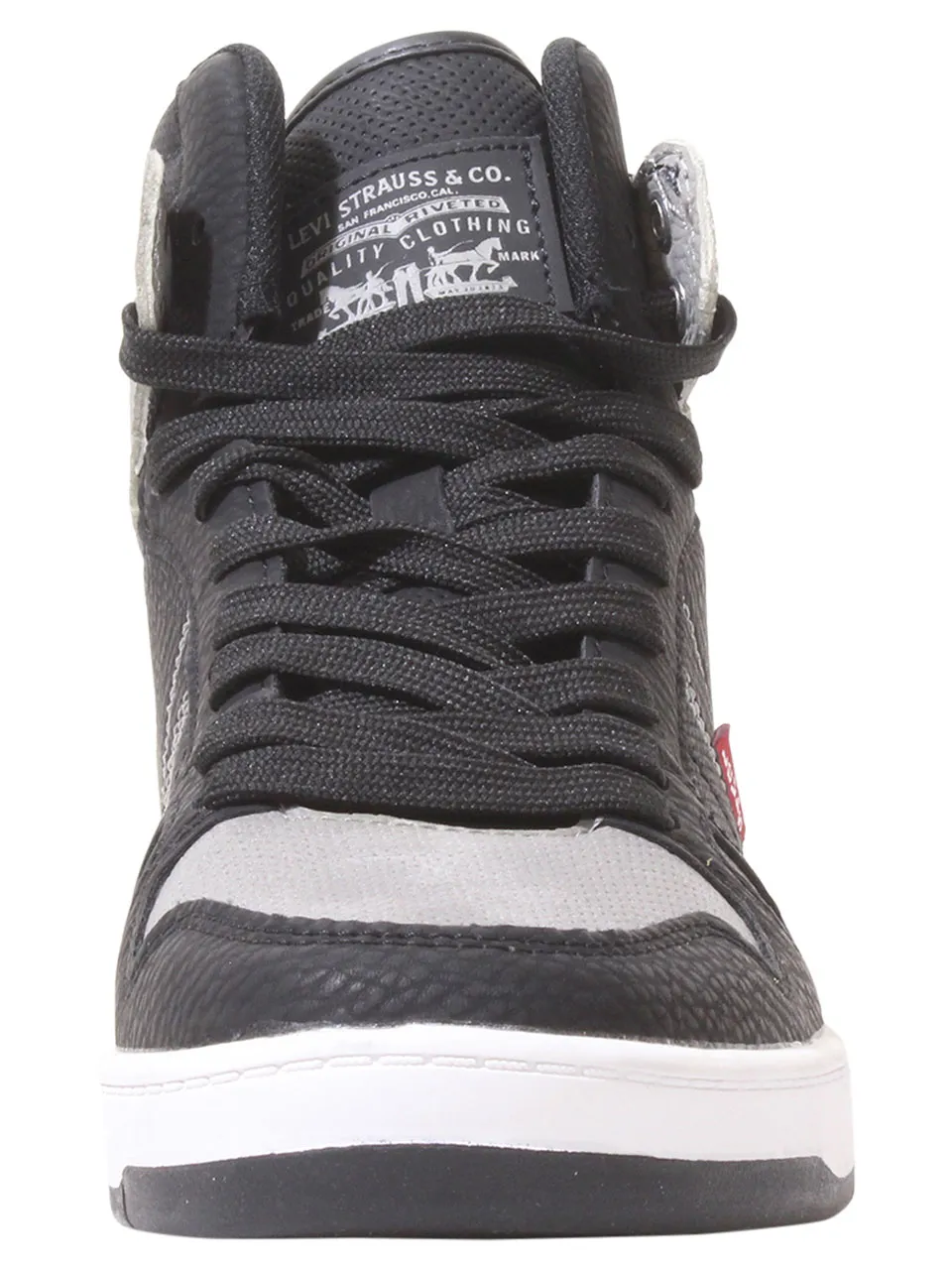 Levi's Men's 520-BB-HI-X Sneakers High Top Black/Tan Sz: 13 519695