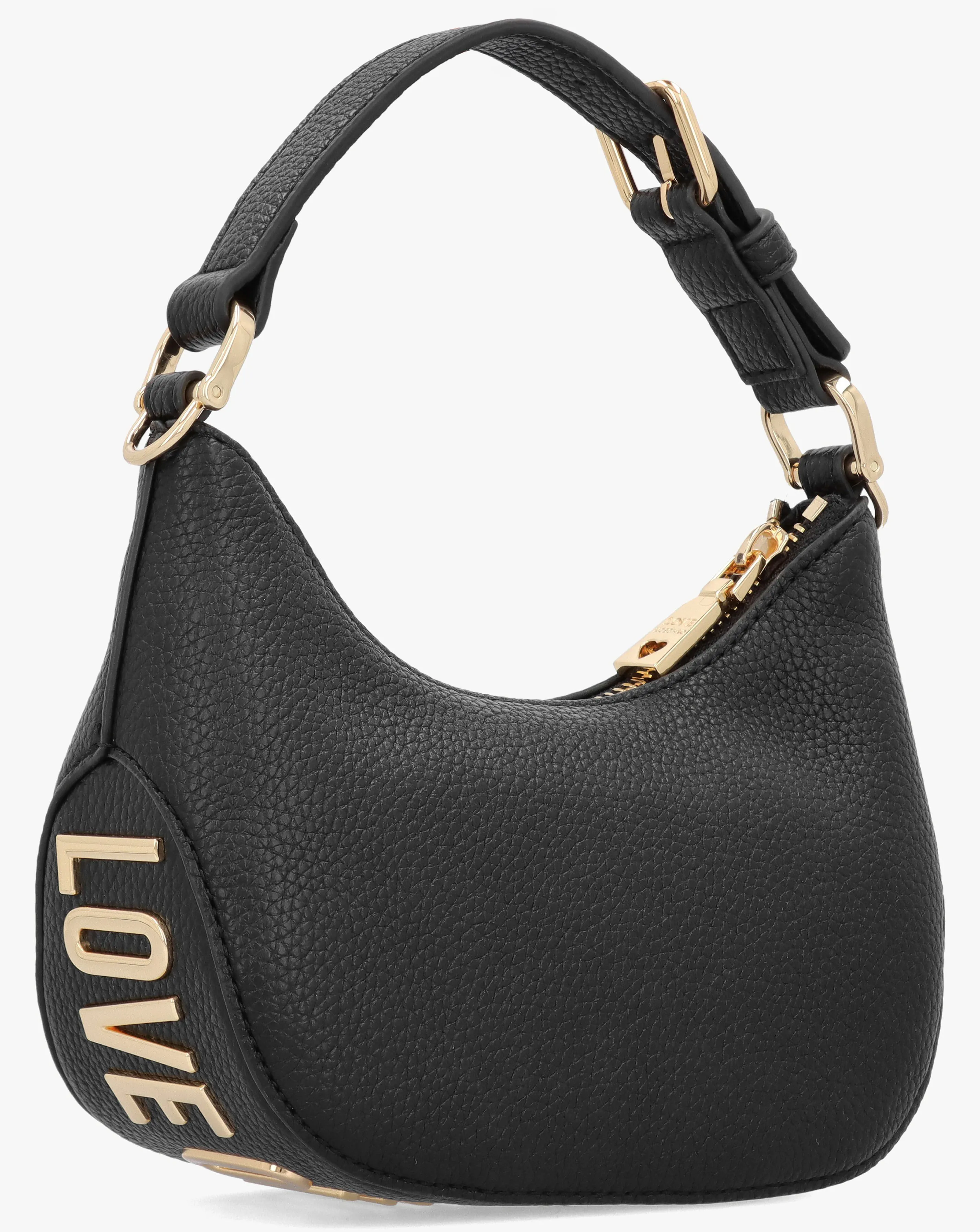 Love Moschino Giant Black Shoulder Grab Bag | Simply Be