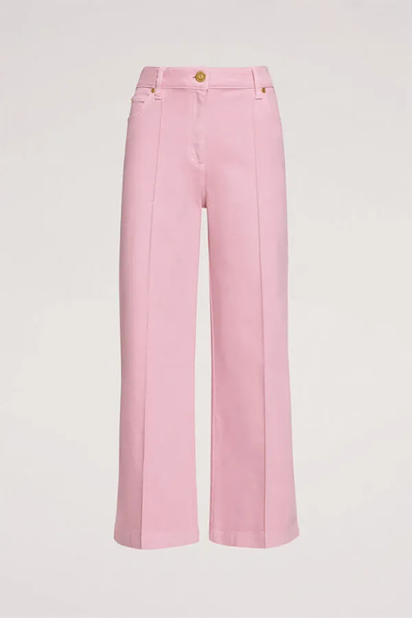 Luisa Spagnoli ACRONIMO PINK PALAZZO JEANS