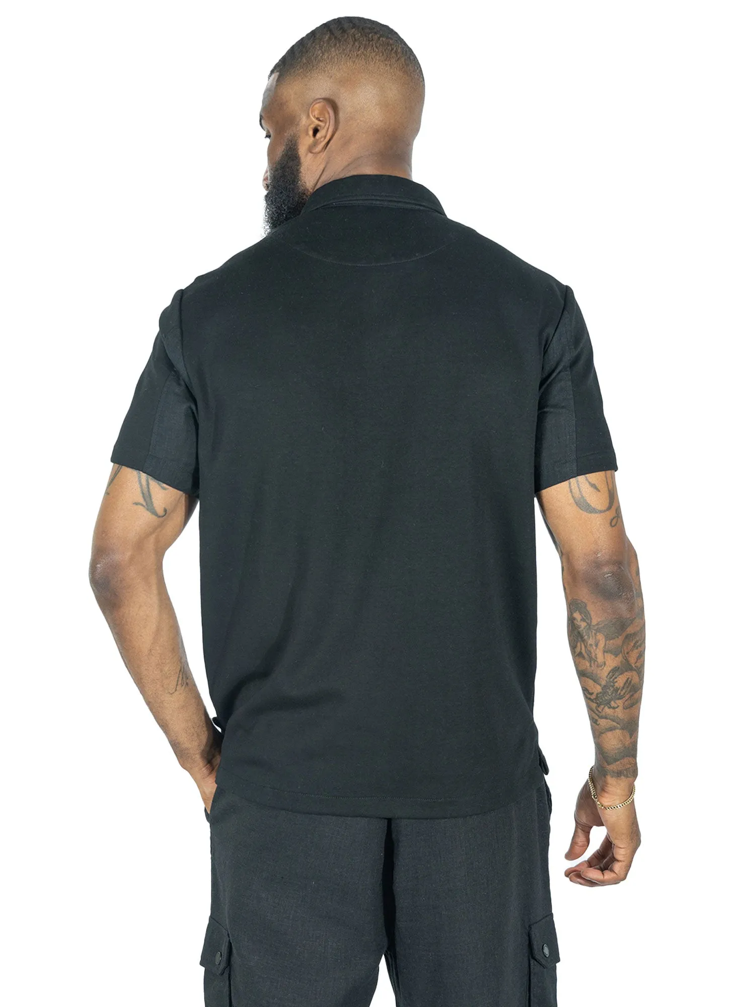 M422 Levonia Polo Shirt - Black