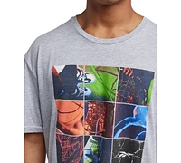 Macy's Reebok Men's Above The Rim Basketball Collage Graphic T-Shirt