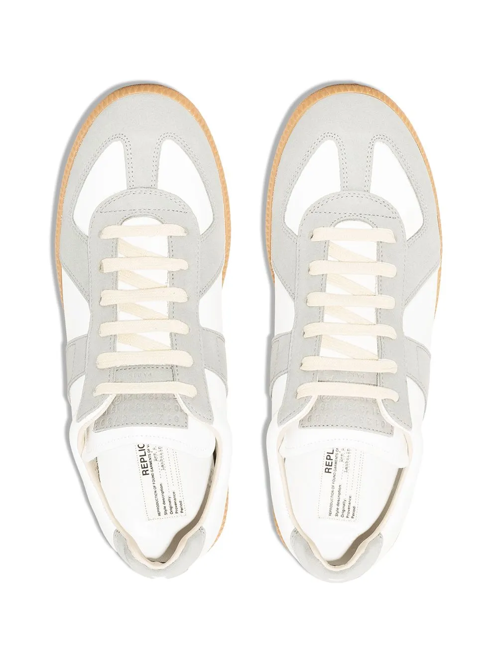 Maison Margiela    Maison Margiela Replica Leather Sneakers