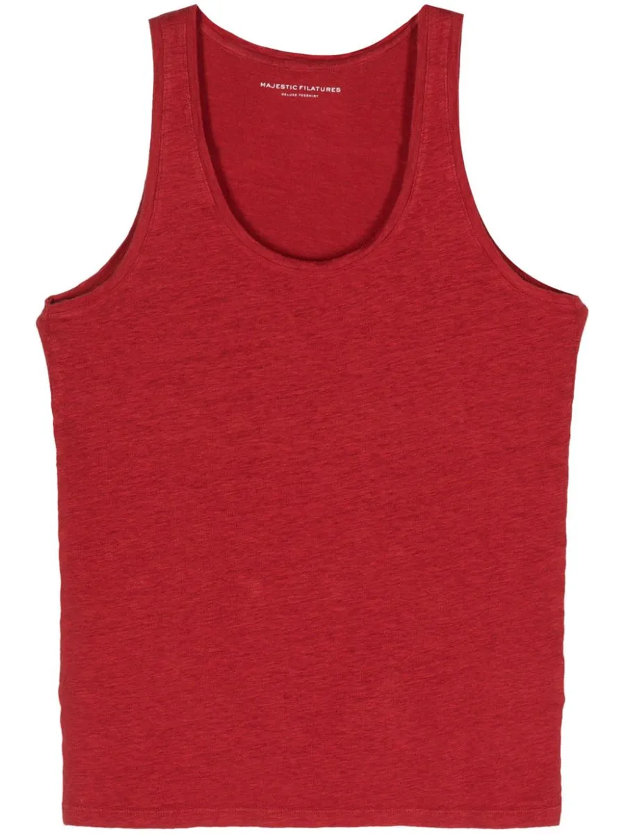 Majestic    Majestic Linen Tank Top