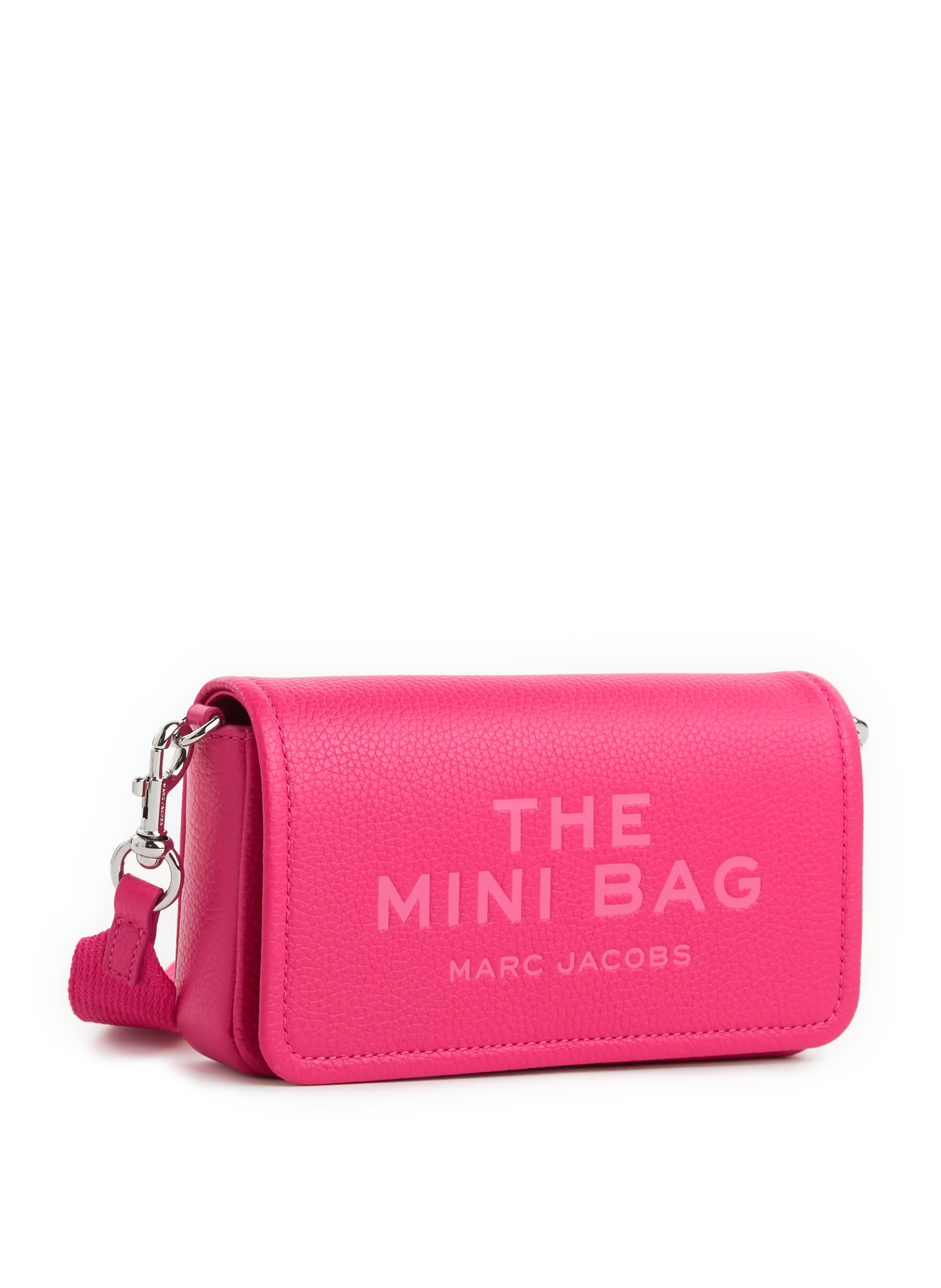 Marc jacobs  The Leather Mini Shoulder Bag in leather - Pink