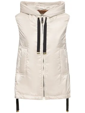 Max Mara   Greengo waterproof hooded padded vest 