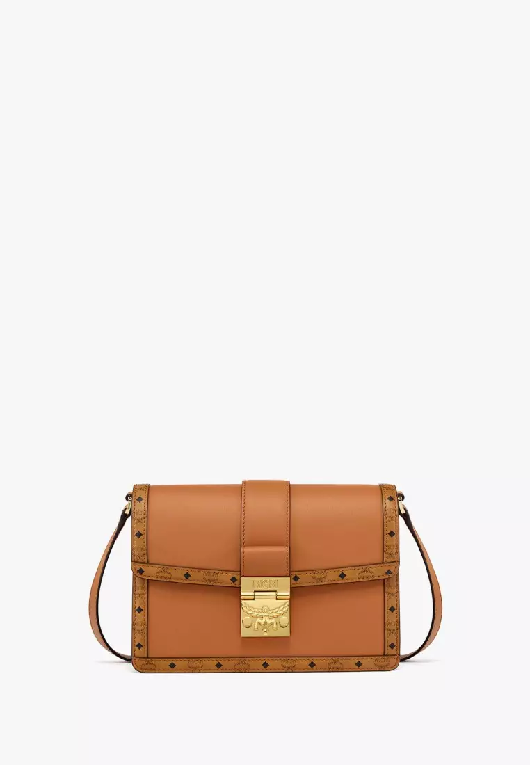 MCM Tracy Shoulder Bag in Leather Visetos Mix