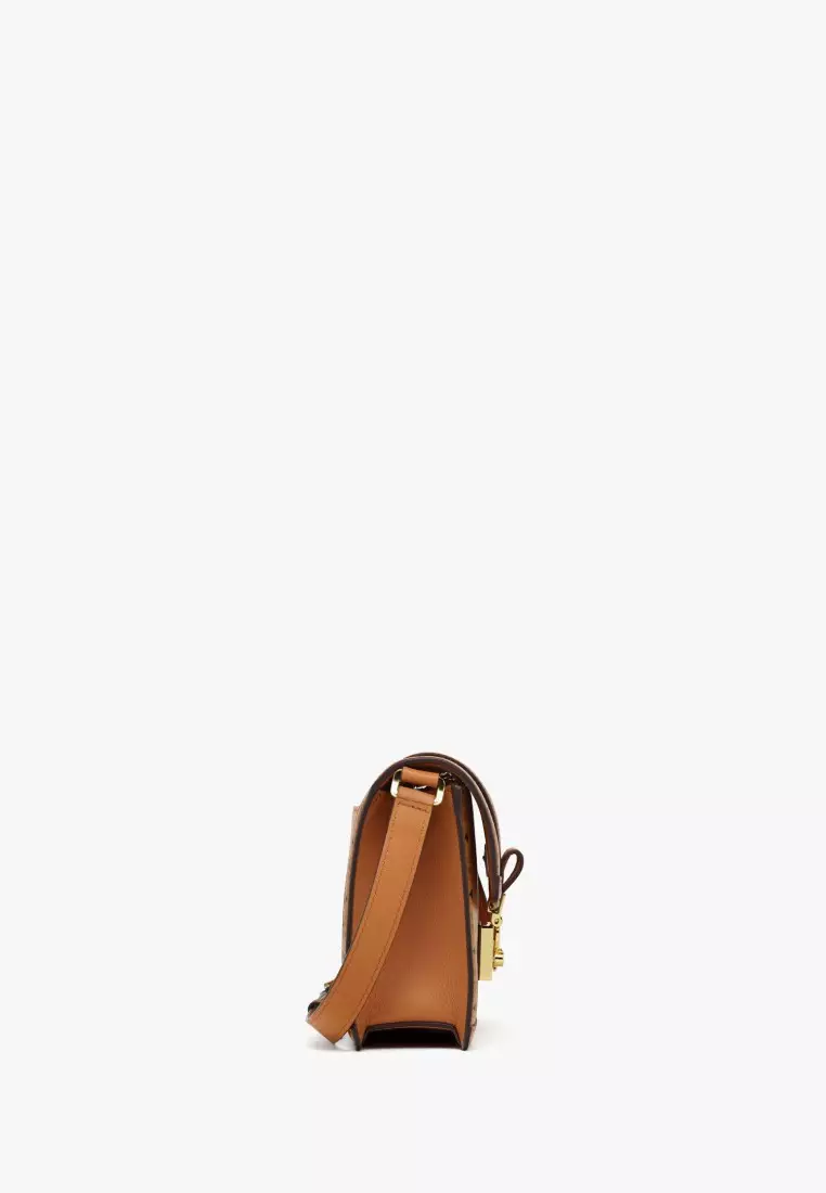 MCM Tracy Shoulder Bag in Leather Visetos Mix