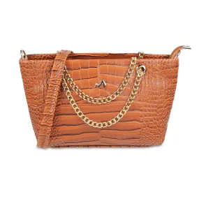 Metro Women Tan Sling Bag