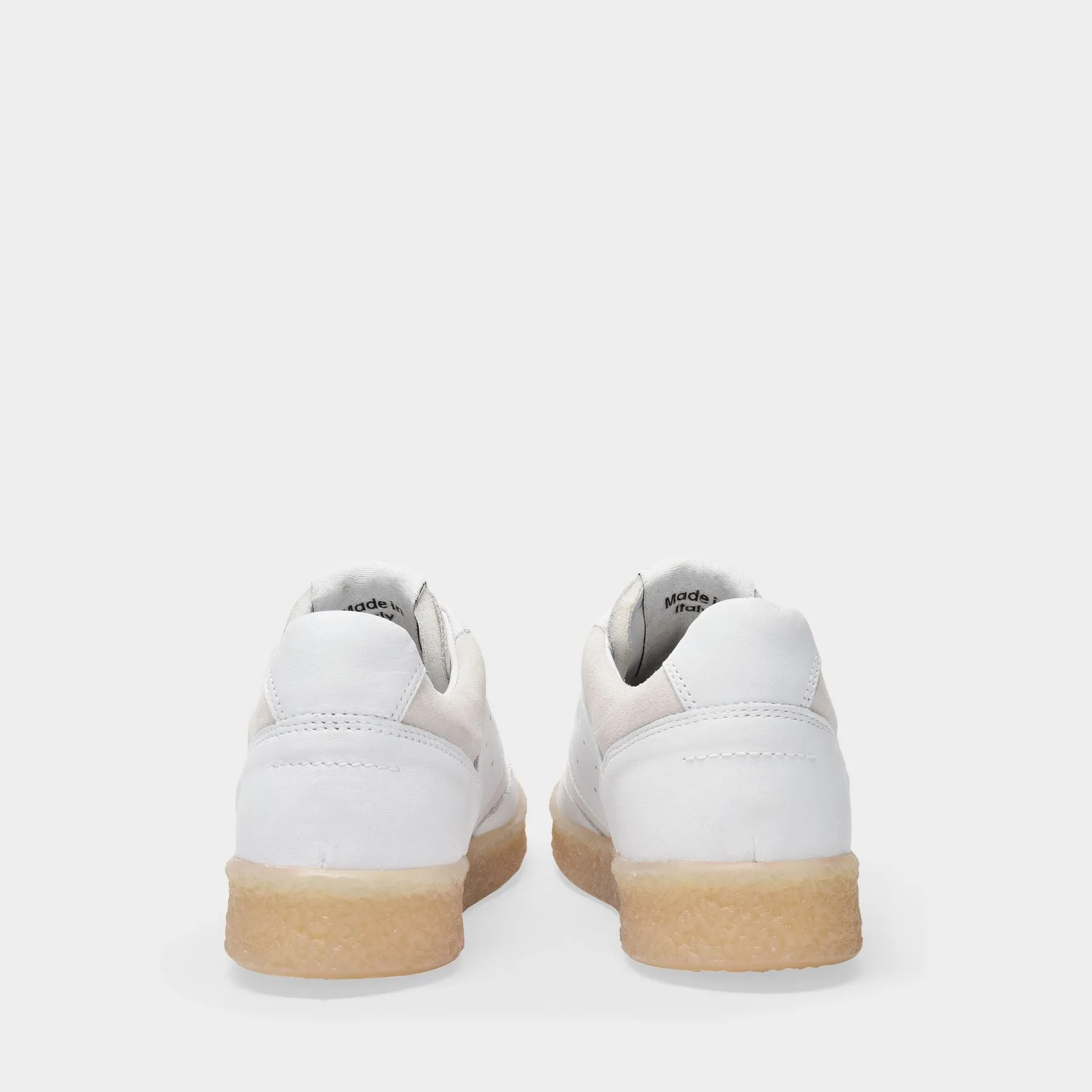 MM6 Maison Margiela  Sneakers in White Leather