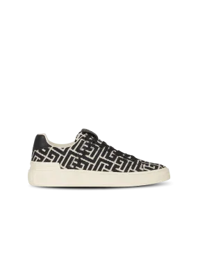 Monogram jacquard B-Court sneakers