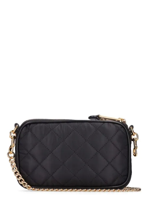 Moschino   Logo quilted shoulder bag 