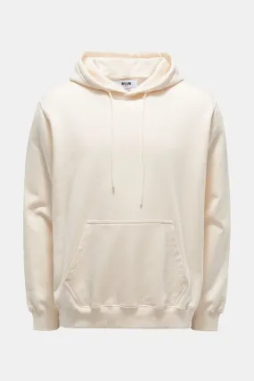 MSGM hooded jumper cream