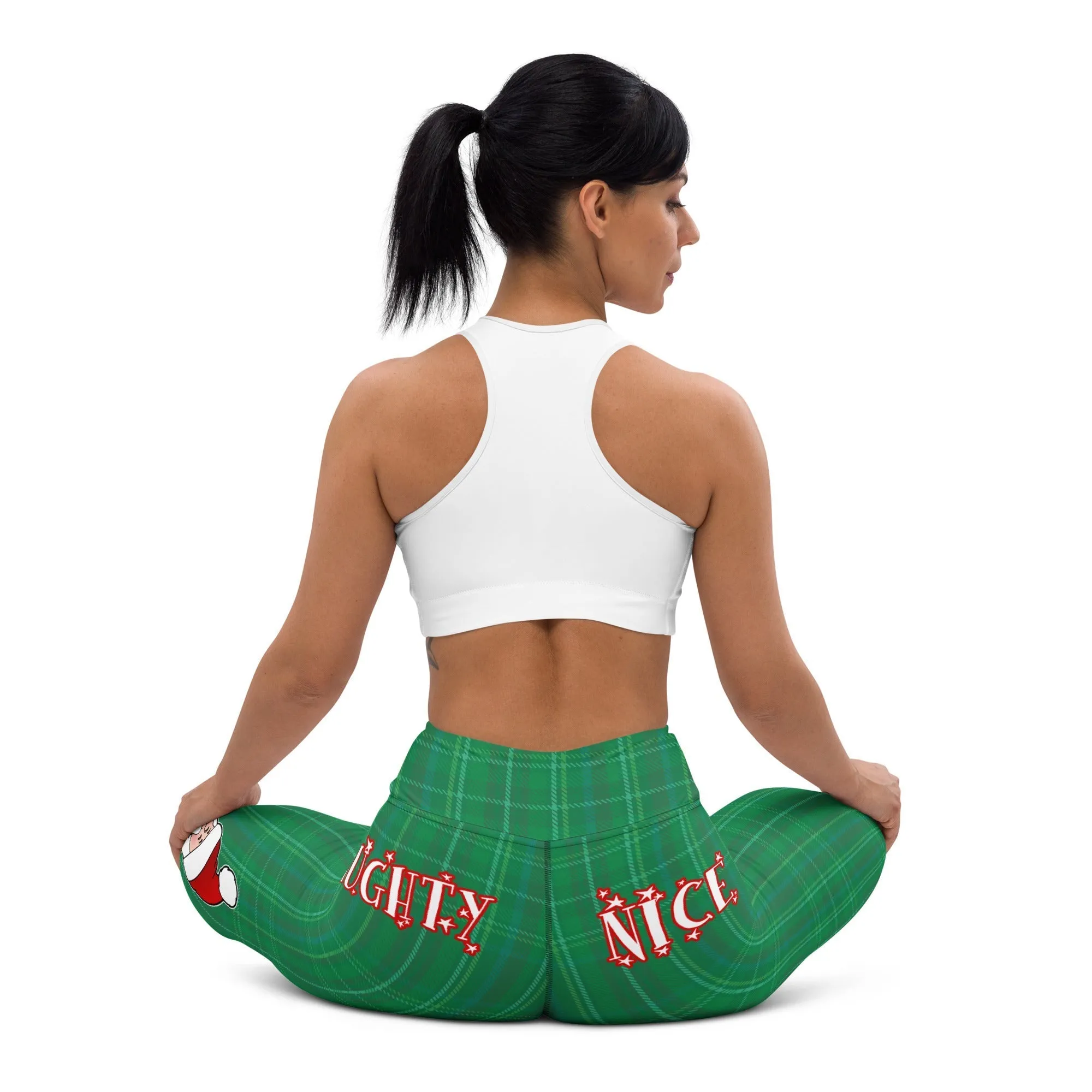 Naughty or Nice Yoga Leggings