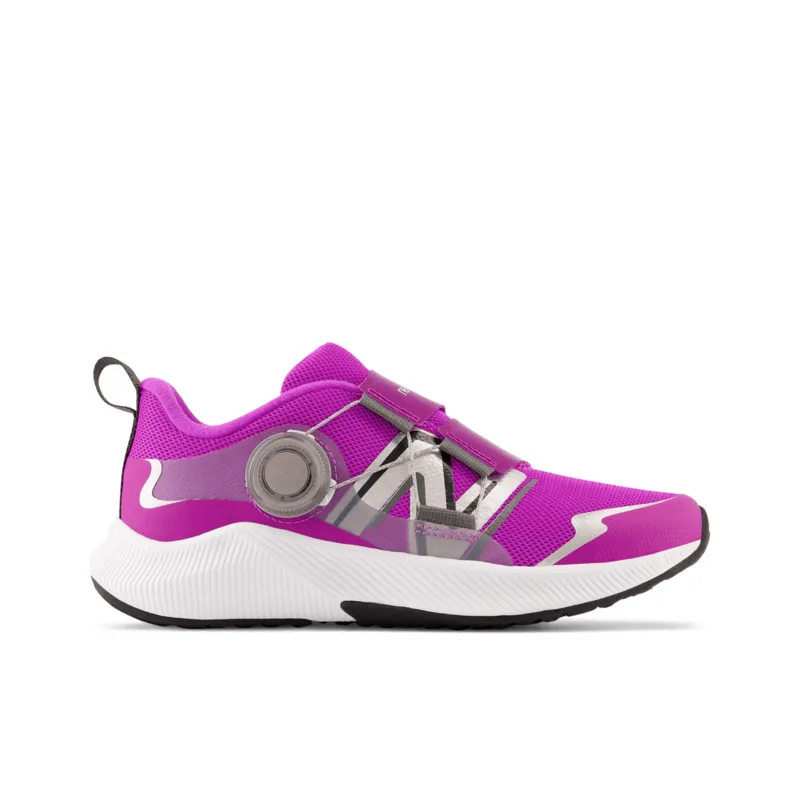 New Balance Youth Girls DynaSoft Reveal V4 BOA Running Shoe - PTRVLPK4 (Wide)