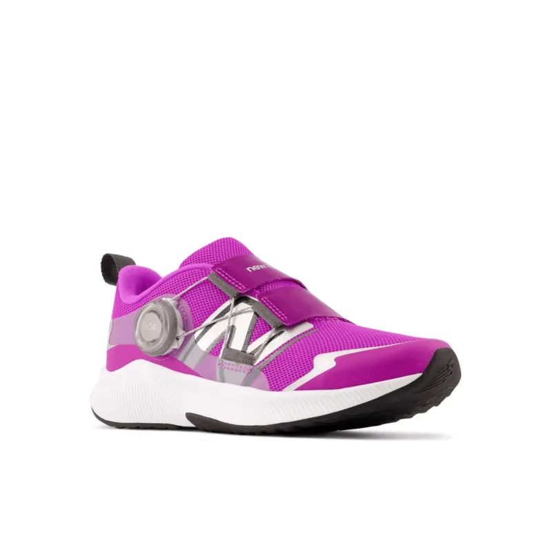 New Balance Youth Girls DynaSoft Reveal V4 BOA Running Shoe - PTRVLPK4 (Wide)