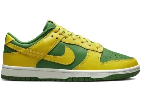 Nike - Dunk Low Retro BTTYS Sneakers - Apple Green/Yellow Strike