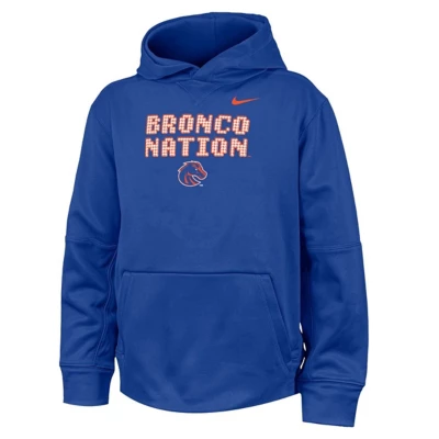 Nike Kids Boise State Broncos Verb Therma Hoodie