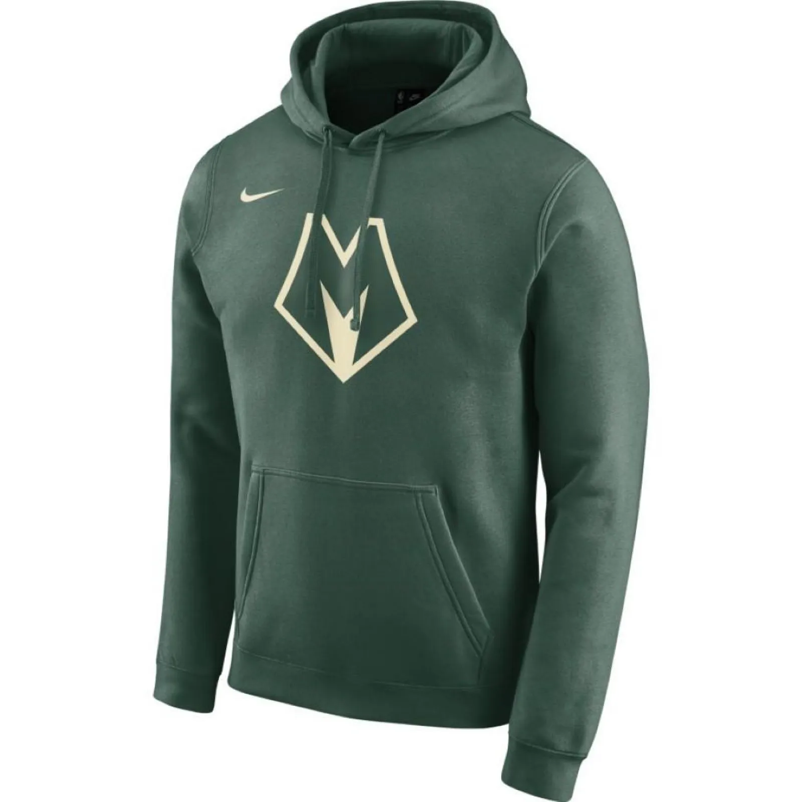 Nike Milwaukee Bucks City Edition Logo Hoodie ''Fir''